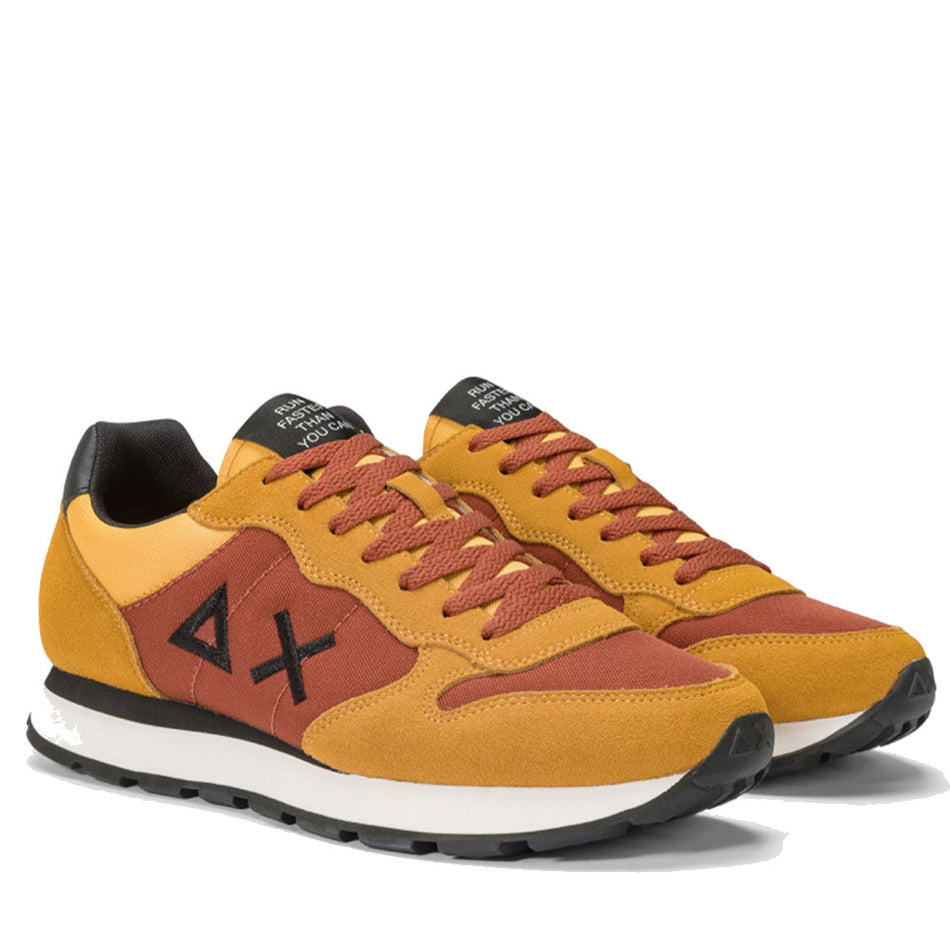 Sun68 sneakers uomo California Sun in suede giallo