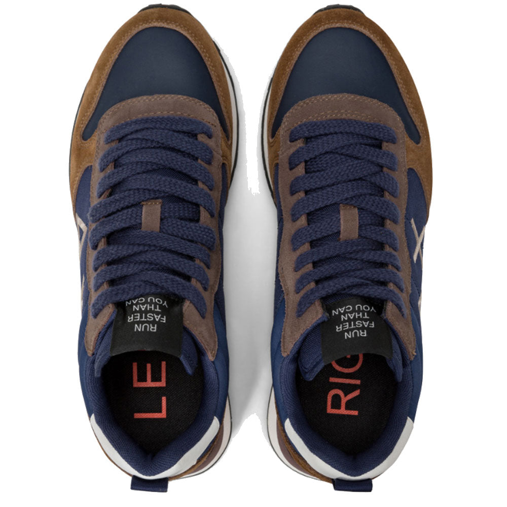 Scarpe Uomo Sun68 Sneakers Tom 2.0 Solid  Navy Blue - Z44108