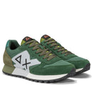 Scarpe Uomo Sun68 Sneakers Jaki Solid Verde Scuro - Z44113