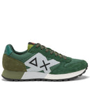 Scarpe Uomo Sun68 Sneakers Jaki Solid Verde Scuro - Z44113