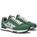 Scarpe Uomo Sun68 Sneakers Niki Solid Verde Scuro - Z44121