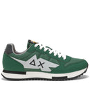 Scarpe Uomo Sun68 Sneakers Niki Solid Verde Scuro - Z44121