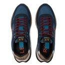 Scarpe Uomo Sun68 Sneakers Fire and Camping Colore Navy Blue - Z44128