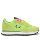 Sun68 Damenschuhe Ally Nylon Solid Sneakers Limettenfarbe - Z44201