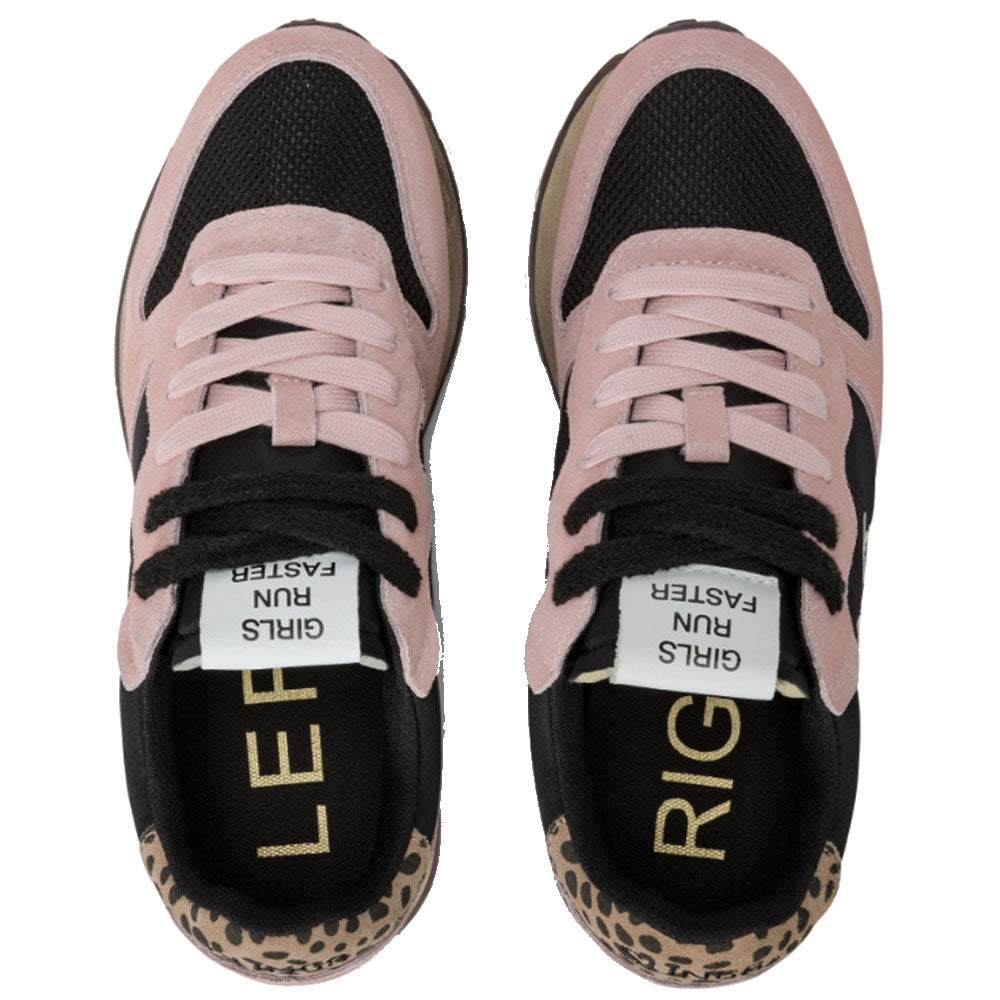 Women's SUN68 Ally Vintage Sneakers in Pink - Z44207