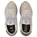 Women's SUN68 Ally Vintage Sneakers in Cream White - Z44207