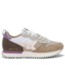 Scarpe Donna Sun68 Sneakers Stargirl Multicolor Colore Beige Scuro - Z44209