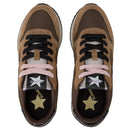 Scarpe Donna Sun68 Sneakers Stargirl Glitter Logo Colore Marrone - Z44210