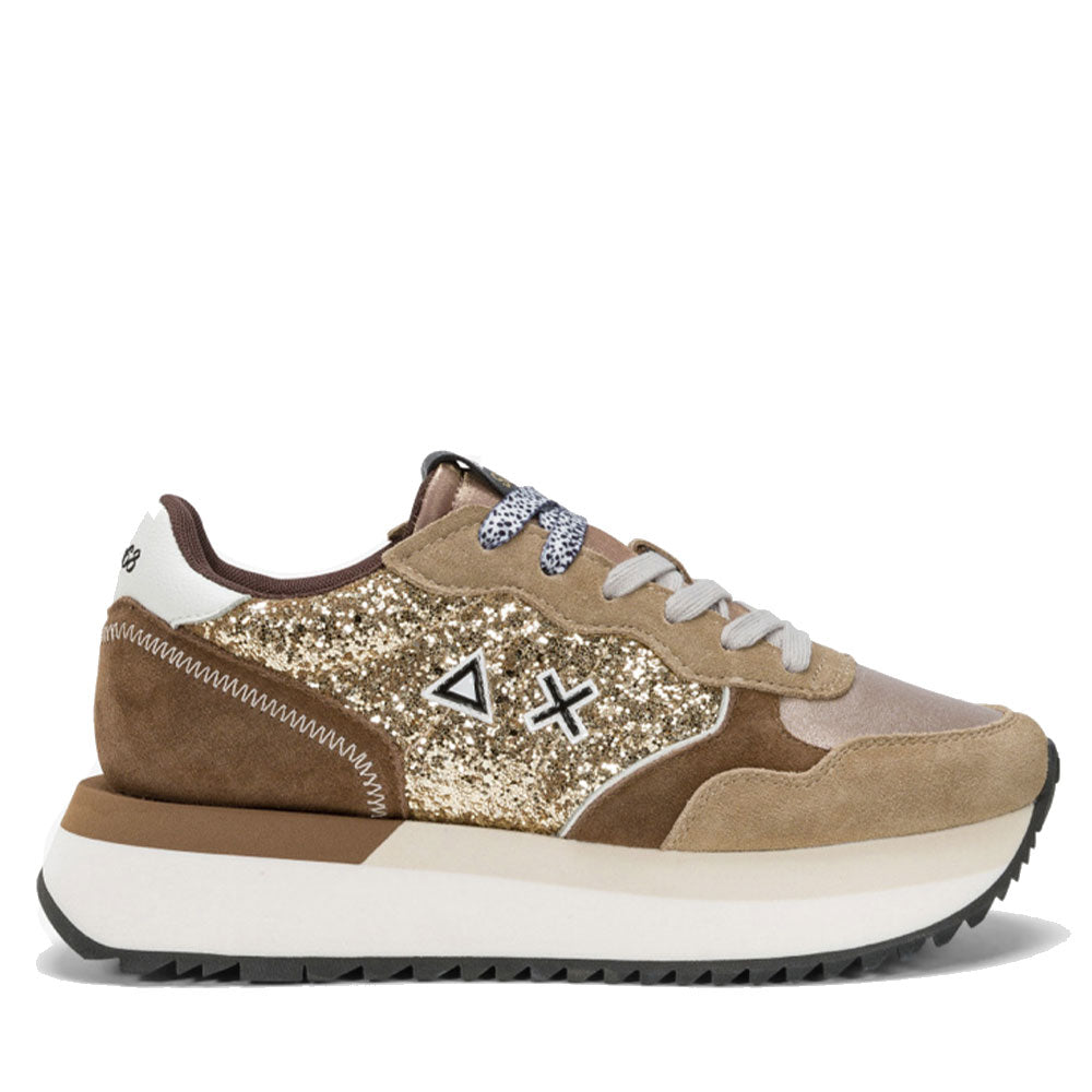 Sneaker running SUN68 Ally Solid Nylon in suede/tessuto bianco/giallo fluo donna DS24SU10 Z34201, Blue, 37 EU Sneaker running SUN68 Ally Solid Nylon in suede/tessuto bianco/giallo fluo donna DS24SU10 Z34201, Blue, 37 EU