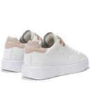 Scarpe Donna Sun68 Sneakers Grace Leather Colore Bianco - Rosa - Z44225