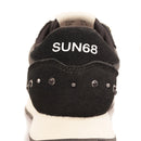 Sun68 Mädchenschuhe Sneakers Girl's Ally Studs Teen Schwarz - Z44406T 