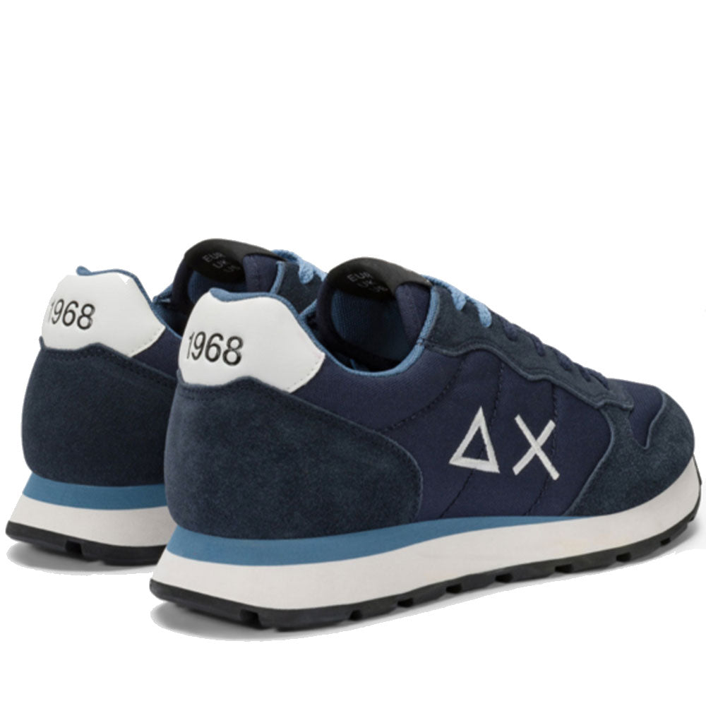 Scarpe Uomo Sun68 Sneakers Tom Solid Navy Blue - Z45101