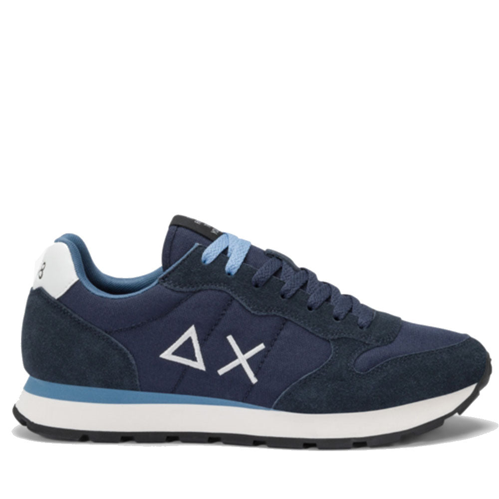 Scarpe Uomo Sun68 Sneakers Tom Solid Navy Blue - Z45101