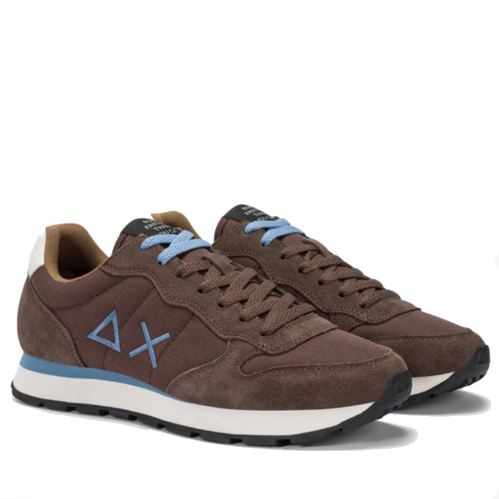 Scarpe Uomo Sun68 Sneakers Tom Solid Marrone - Z45101