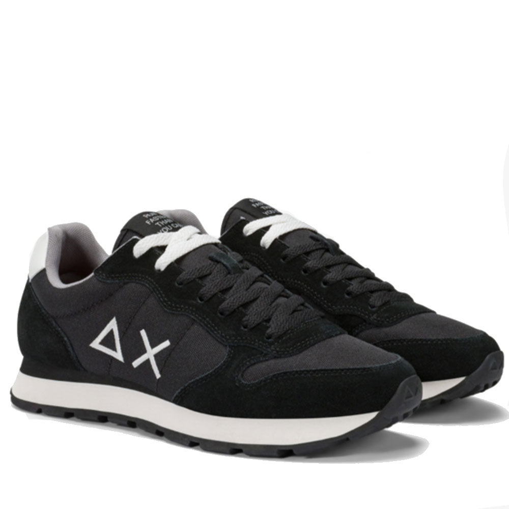 Scarpe Uomo Sun68 Sneakers Tom Solid Nero - Z45101