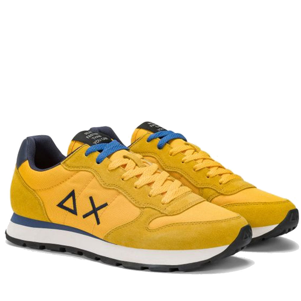 Scarpe Uomo Sun68 Sneakers Tom Solid Giallo - Z45101
