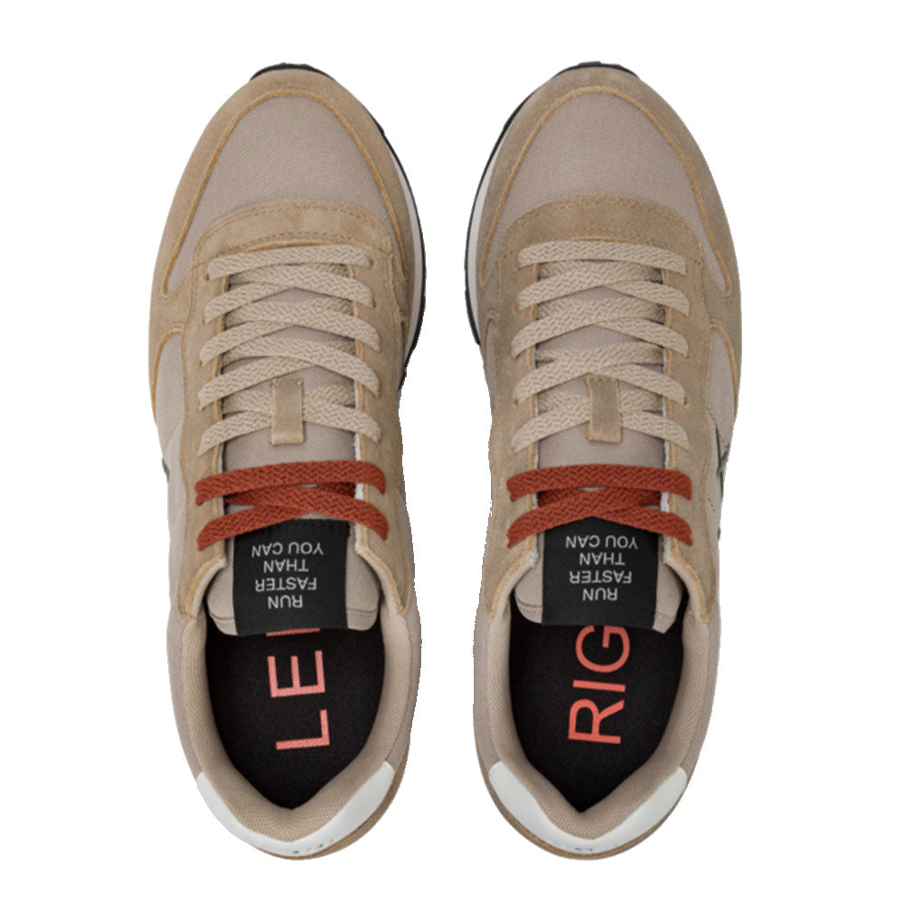 Scarpe Uomo Sun68 Sneakers Tom Solid Beige Scuro - Z45101