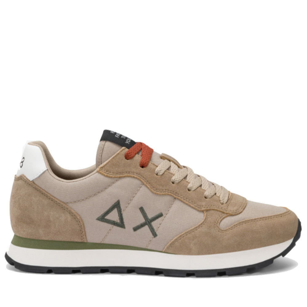 Scarpe Uomo Sun68 Sneakers Tom Solid Beige Scuro - Z45101