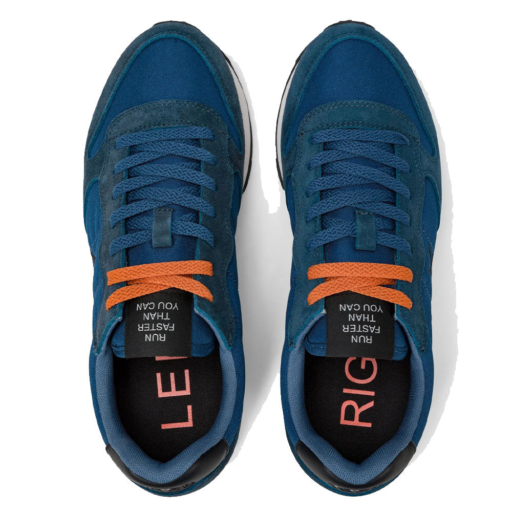 Scarpe Uomo Sun68 Sneakers Tom Solid Petrolio - Z45101