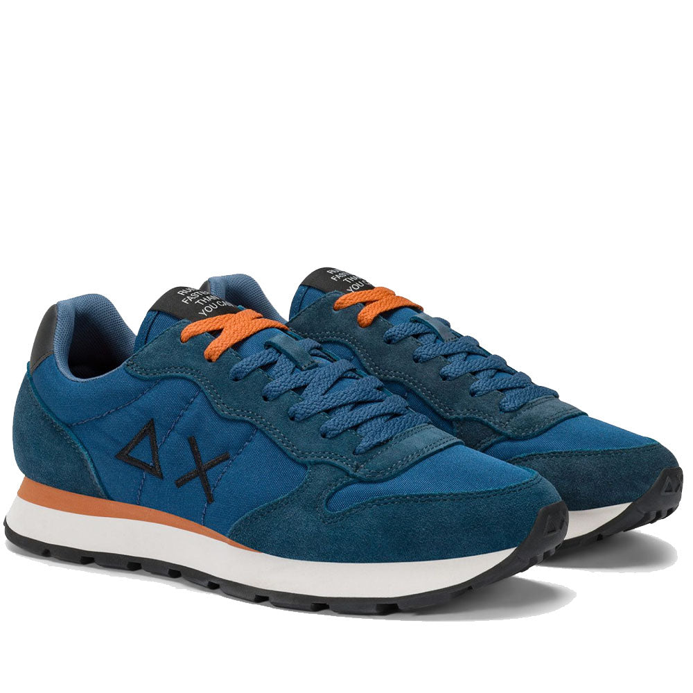 Scarpe Uomo Sun68 Sneakers Tom Solid Petrolio - Z45101