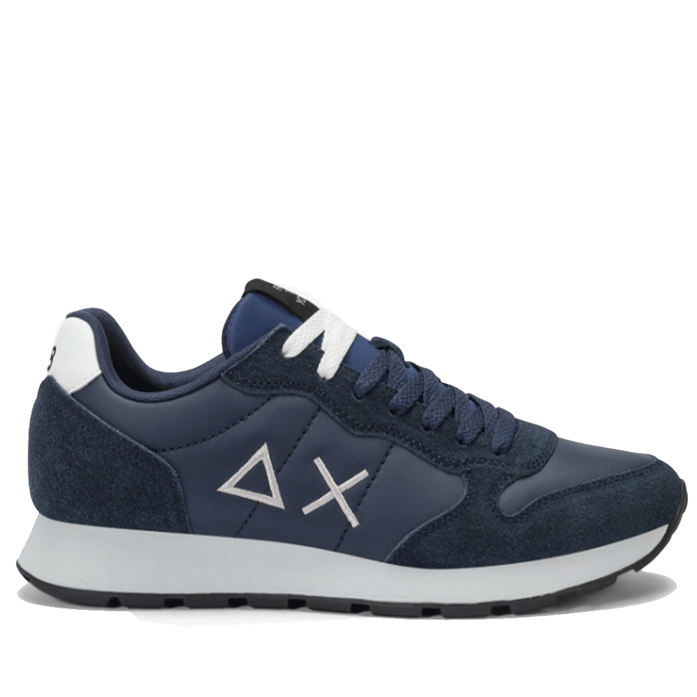 Scarpe Uomo Sun68 Sneakers Tom Classic Navy Blue - Z45103