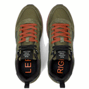 Scarpe Uomo Sun68 Sneakers Tom Snake Colore Militare Scuro - Z45104