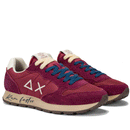 Men's Burgundy Sneakers SUN68 Tom Vintage - Z45105