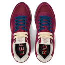 Men's Burgundy Sneakers SUN68 Tom Vintage - Z45105