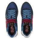 Scarpe Uomo Sun68 Sneakers Jaki Bicolor Navy Blue - Z45114