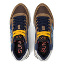 Scarpe Uomo Sun68 Sneakers Jaki Bicolor Volpe - Z45114