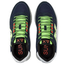 Scarpe Uomo Sun68 Sneakers Jaki 2.0 Fluo Navy Blue - Z45115