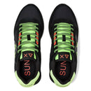 Scarpe Uomo Sun68 Sneakers Jaki 2.0 Fluo Nero - Z45115