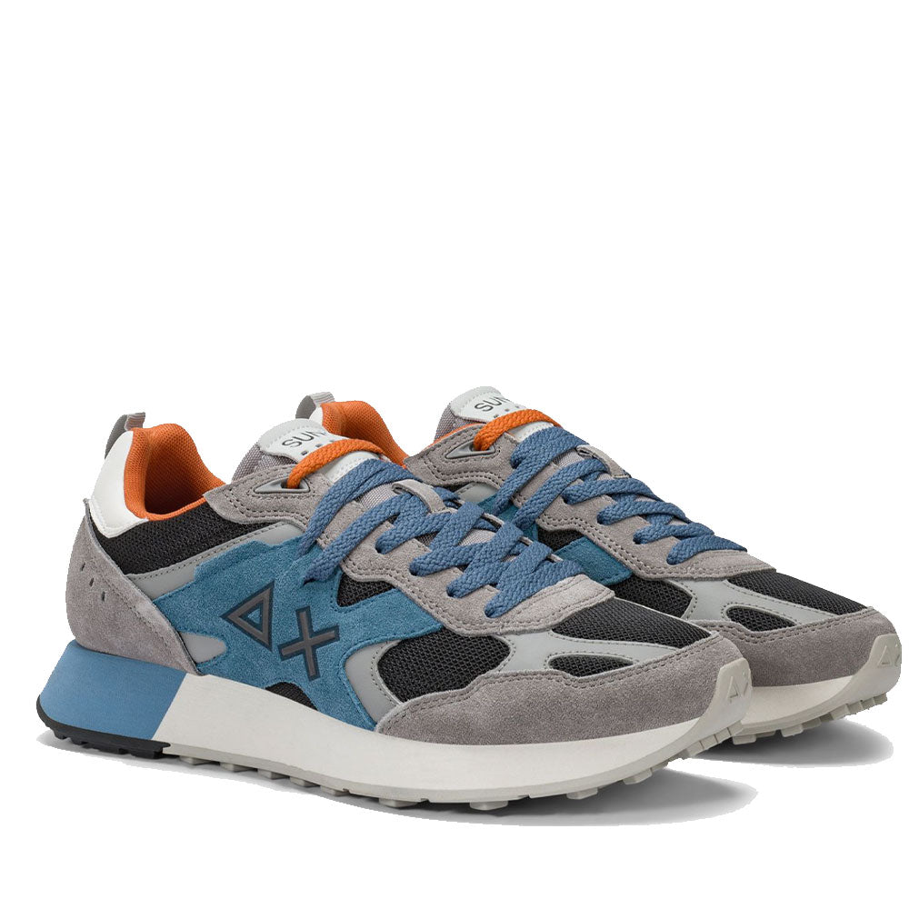 Scarpe Uomo Sun68 Sneakers Jaki Outdoor Colore Grigio Medio - Z45116