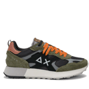 Scarpe Uomo Sun68 Sneakers Jaki Outdoor Colore Militare Scuro - Z45116