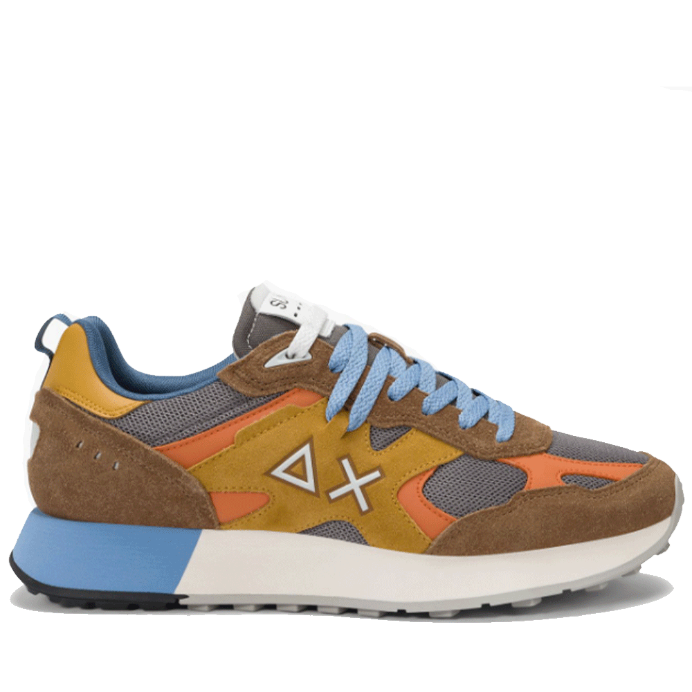 Scarpe Uomo Sun68 Sneakers Jaki Outdoor Colore Volpe - Z45116