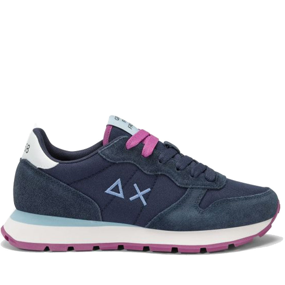 Scarpe Donna Sun68 Sneakers Ally Solid Colore Navy Blue - Z45201