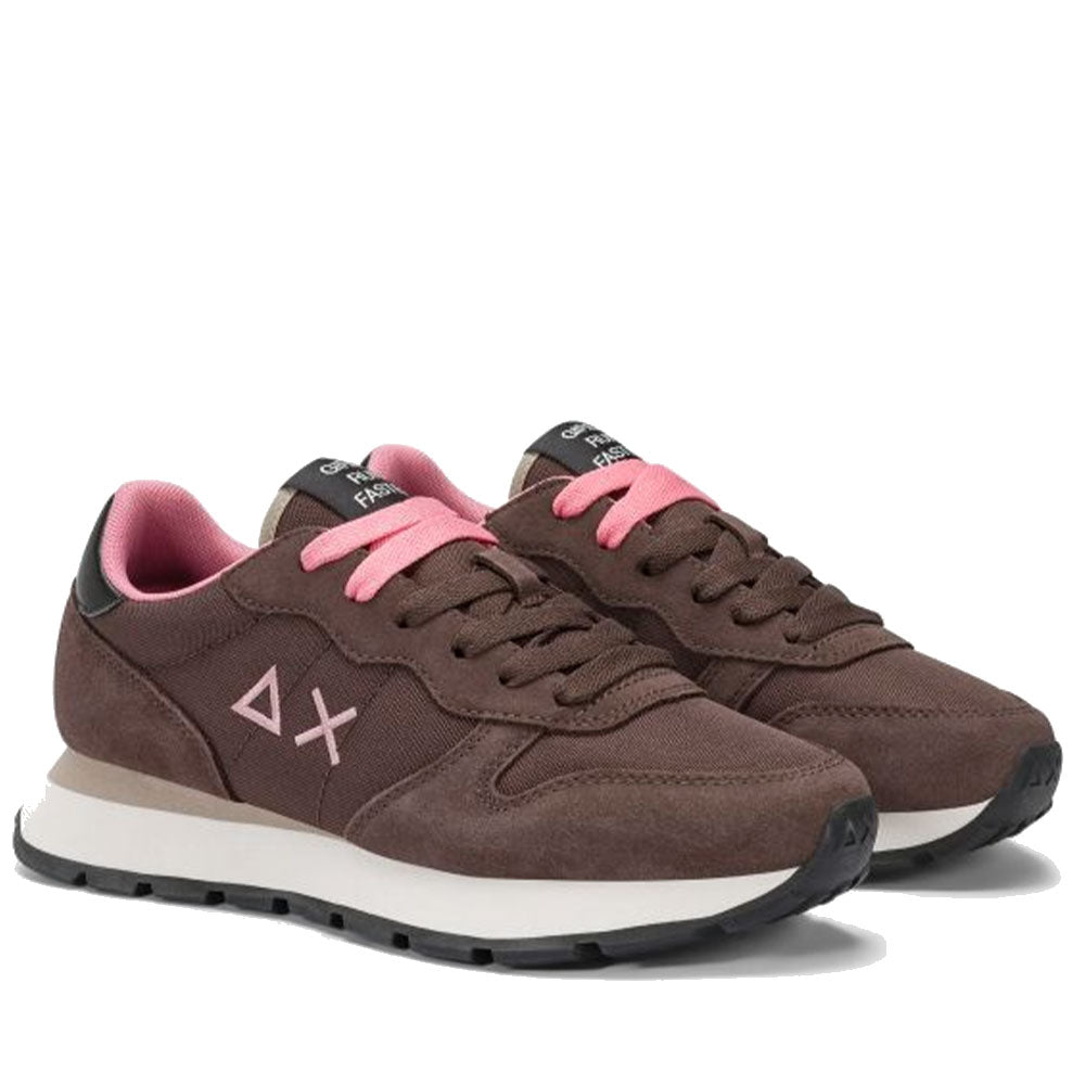 Scarpe Donna Sun68 Sneakers Ally Solid Colore Marrone - Z45201