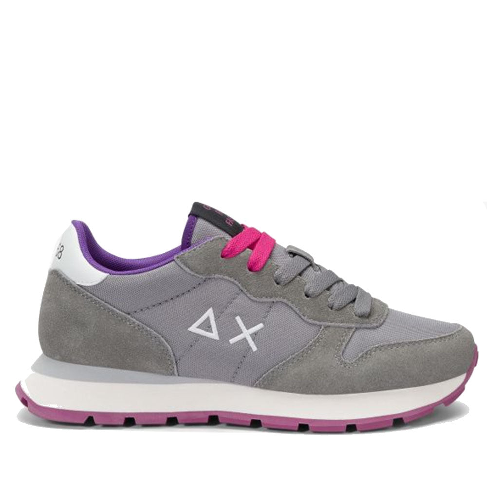 Scarpe Donna Sun68 Sneakers Ally Solid Colore Grigio Medio - Z45201