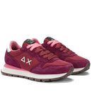 Scarpe Donna Sun68 Sneakers Ally Solid Colore Bordeaux - Z45201