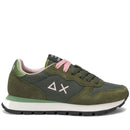 Scarpe Donna Sun68 Sneakers Ally Solid Colore Militare Scuro - Z45201