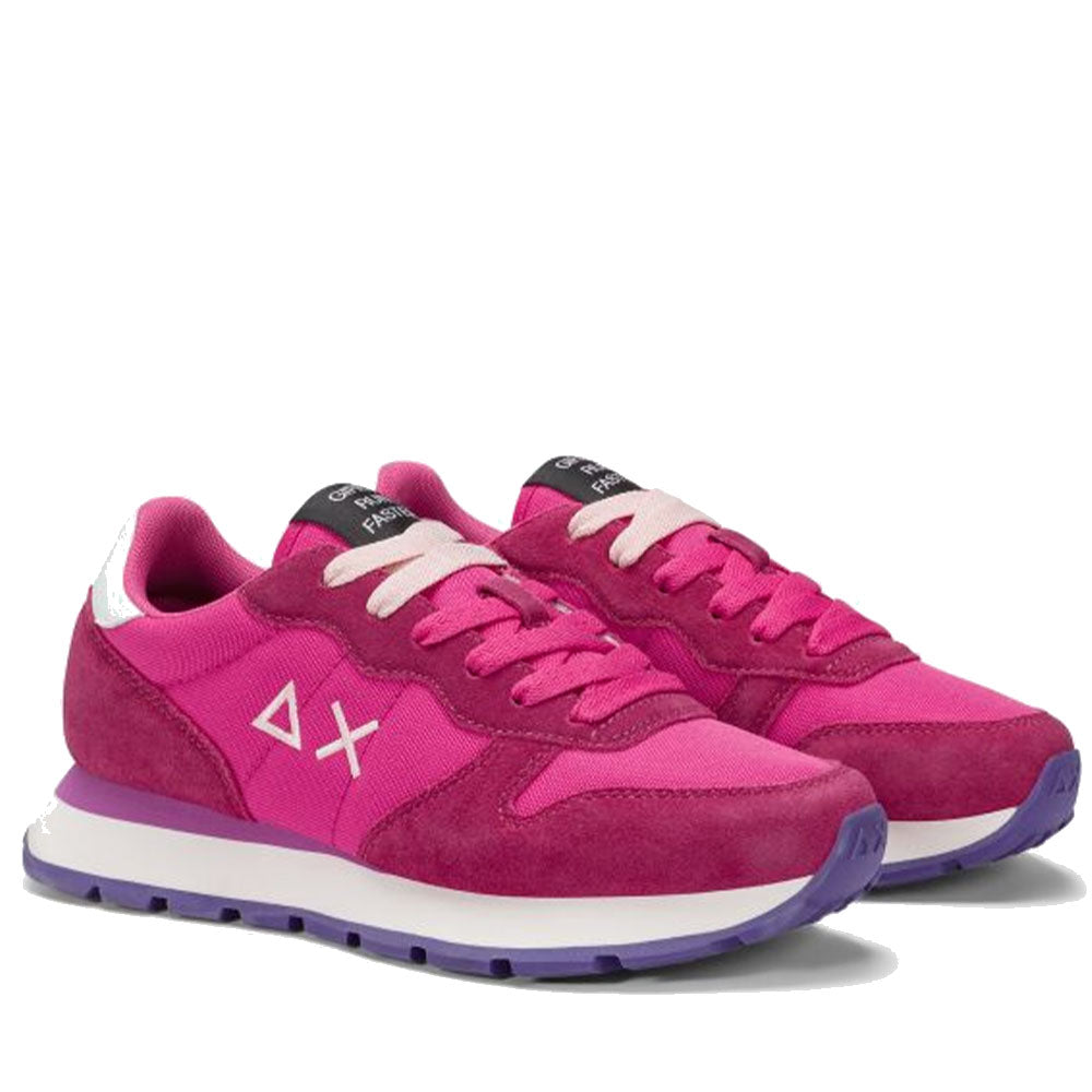 Scarpe Donna Sun68 Sneakers Ally Solid Colore Fuxia Scuro - Z45201