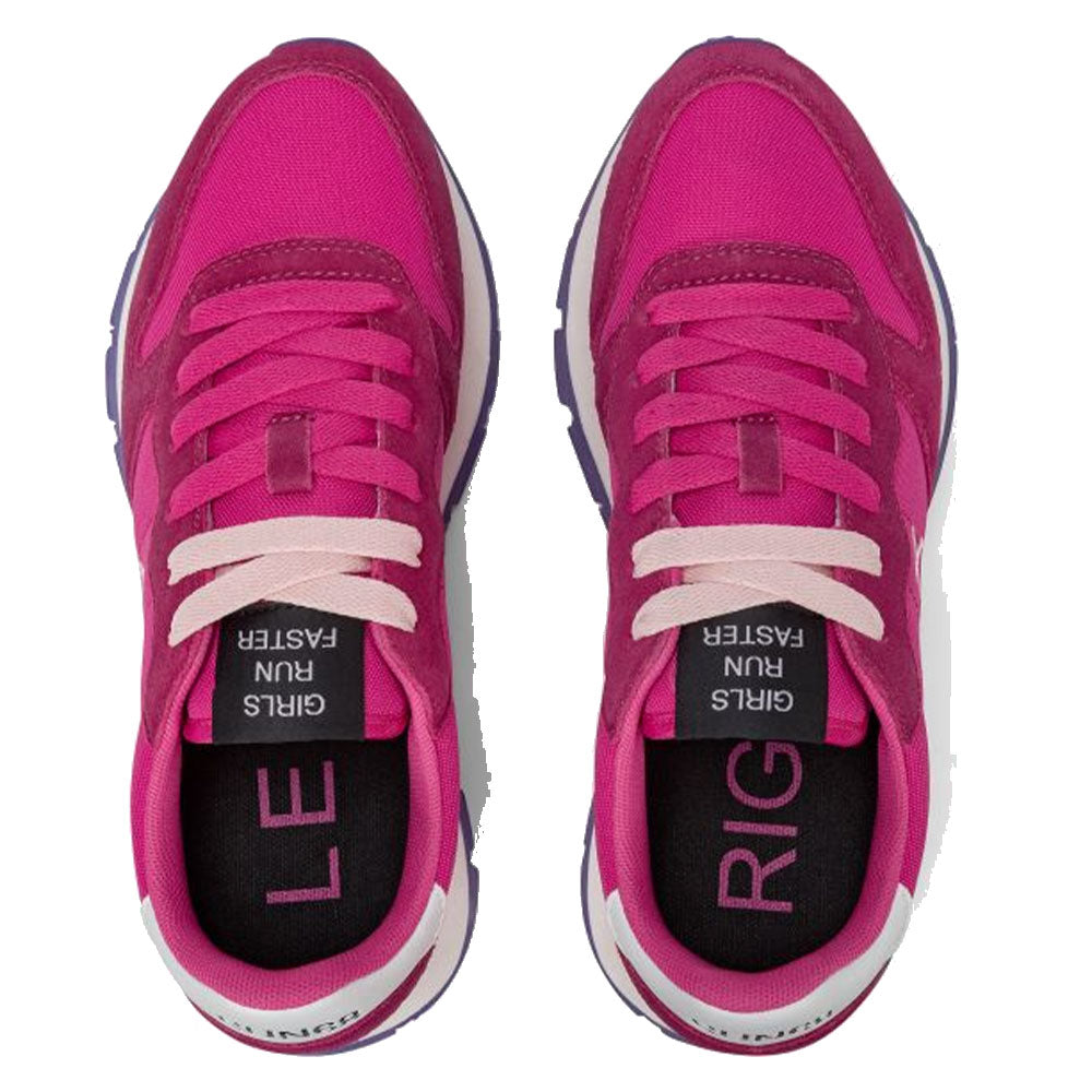 Scarpe Donna Sun68 Sneakers Ally Solid Colore Fuxia Scuro - Z45201