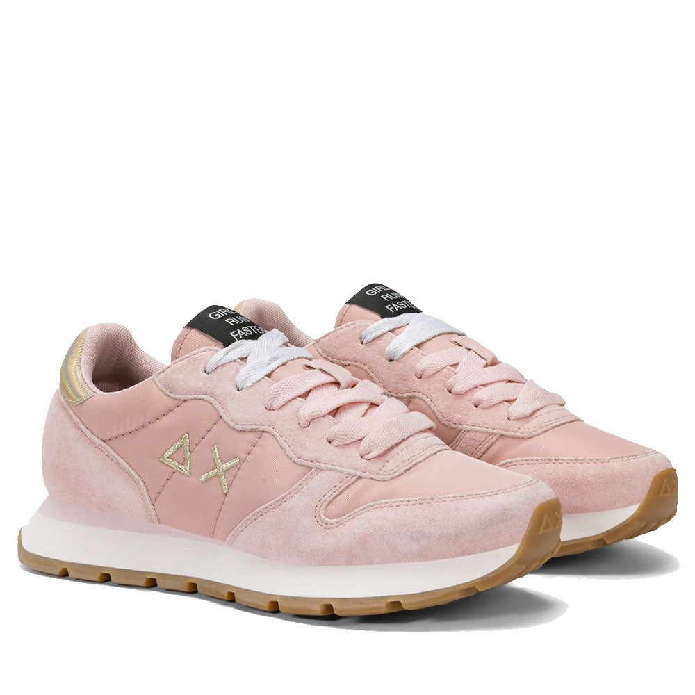 Scarpe Donna Sun68 Sneakers Ally Gold Silver Colore Rosa - Z45202