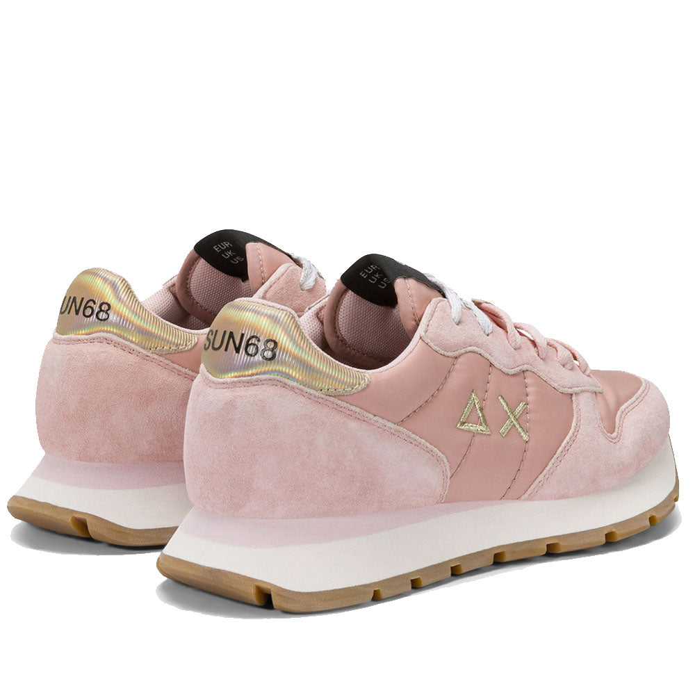 Scarpe Donna Sun68 Sneakers Ally Gold Silver Colore Rosa - Z45202