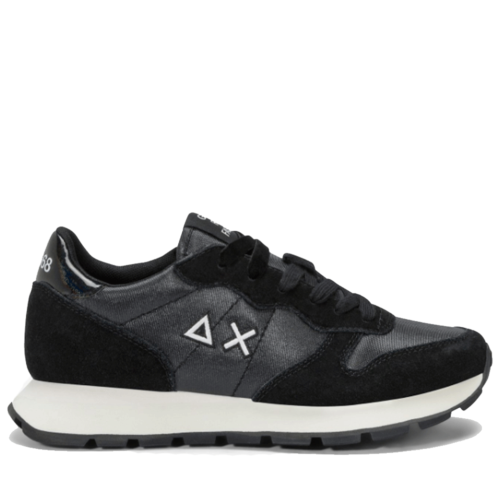 Scarpe Donna Sun68 Sneakers Ally Bright Nylon Colore Nero - Z45203