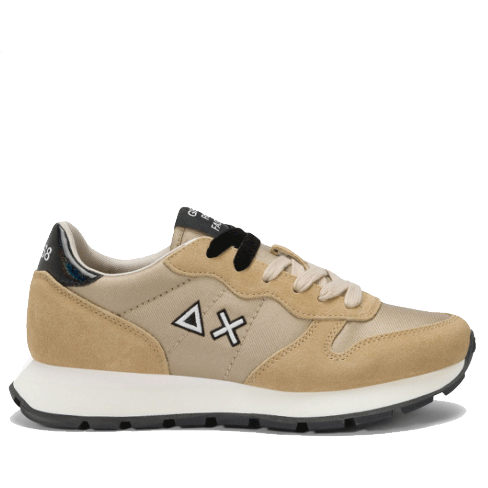 Scarpe Donna Sun68 Sneakers Ally Bright Nylon Colore Oro - Z45203
