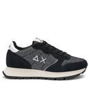 Scarpe Donna Sun68 Sneakers Ally Glitter Textile Colore Nero - Z45204