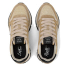 Scarpe Donna Sun68 Sneakers Ally Glitter Textile Colore Oro - Z45204