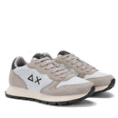 Scarpe Donna Sun68 Sneakers Ally Glitter Textile Colore Argento - Z45204