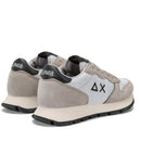 Scarpe Donna Sun68 Sneakers Ally Glitter Textile Colore Argento - Z45204